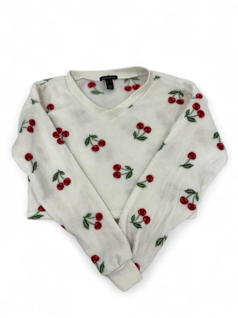 Cherry Print Pyjama Set - Picture 2 of 4